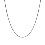 JOHN HARDY Sterling Silver 1.6mm Box Chain Necklace